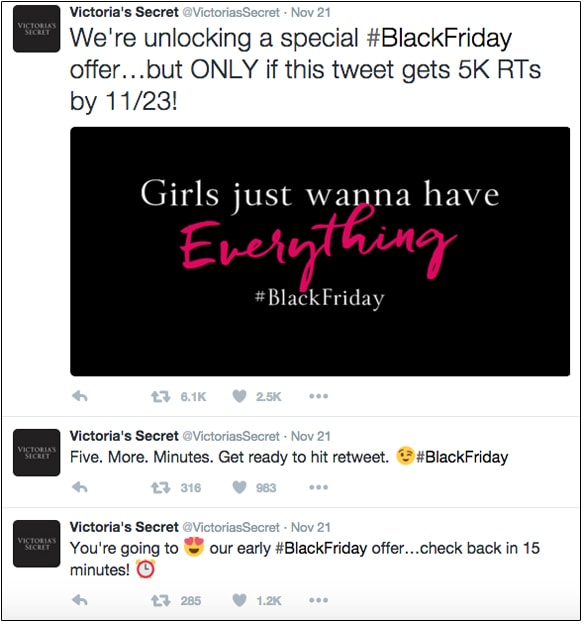 black friday social media