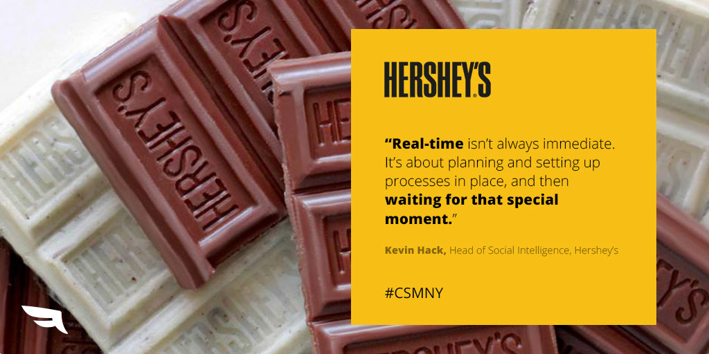 Hershey's real-time agile marketing
