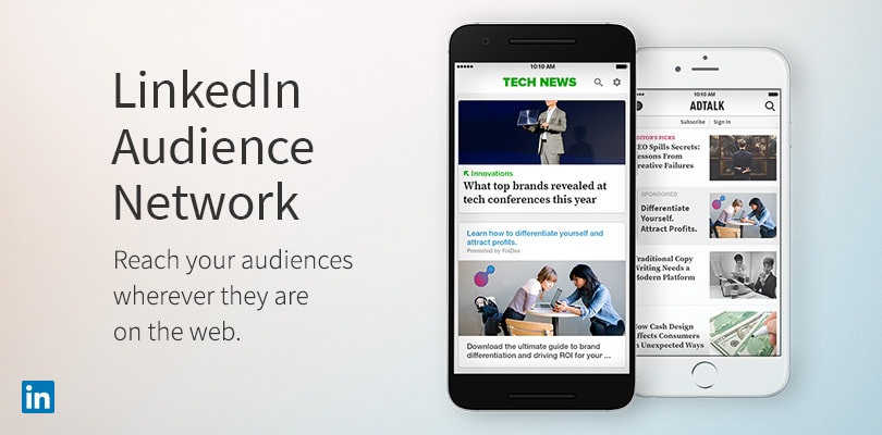 linkedin audience network b2b social media marketing