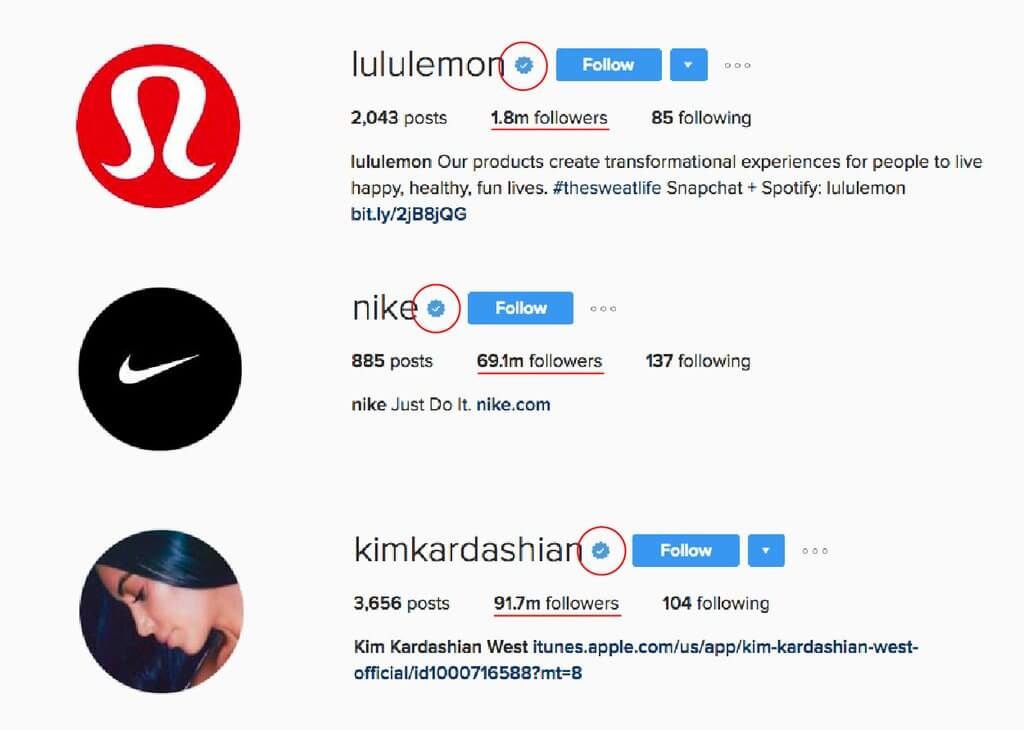 most verified accounts on instagram are well known brands or public figures with high follower counts but you don t need tons of followers to get verified - how to get instagram followers on business page