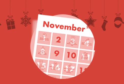 The Complete Social Media Holiday Calendar for November-December 2018.