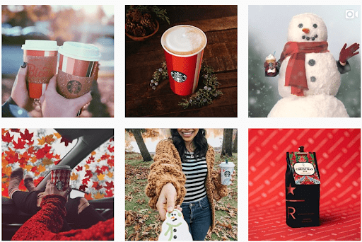 Instagram holiday marketing