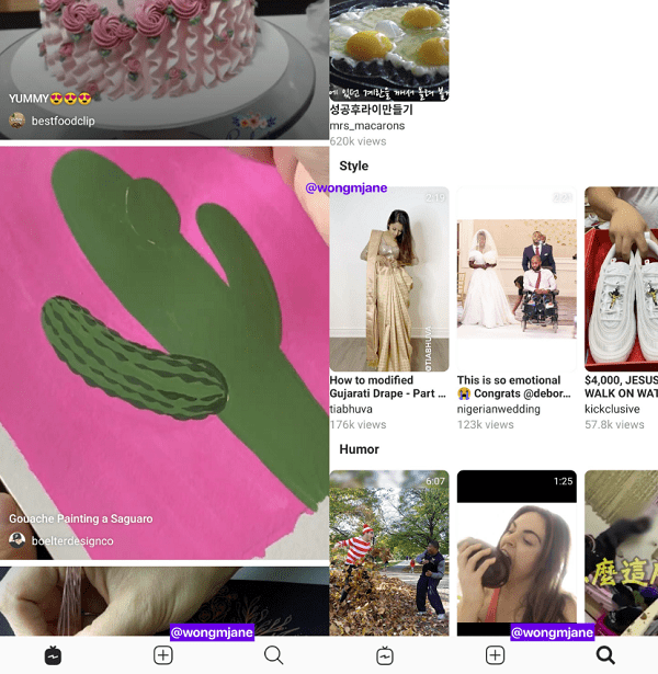 instagram update, igtv scrolling feed