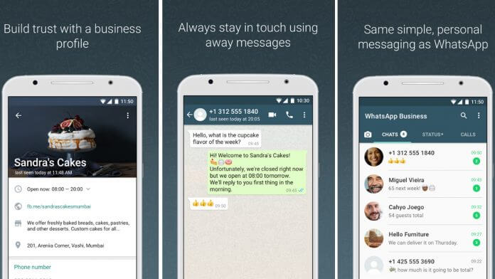 whatsapp business app features