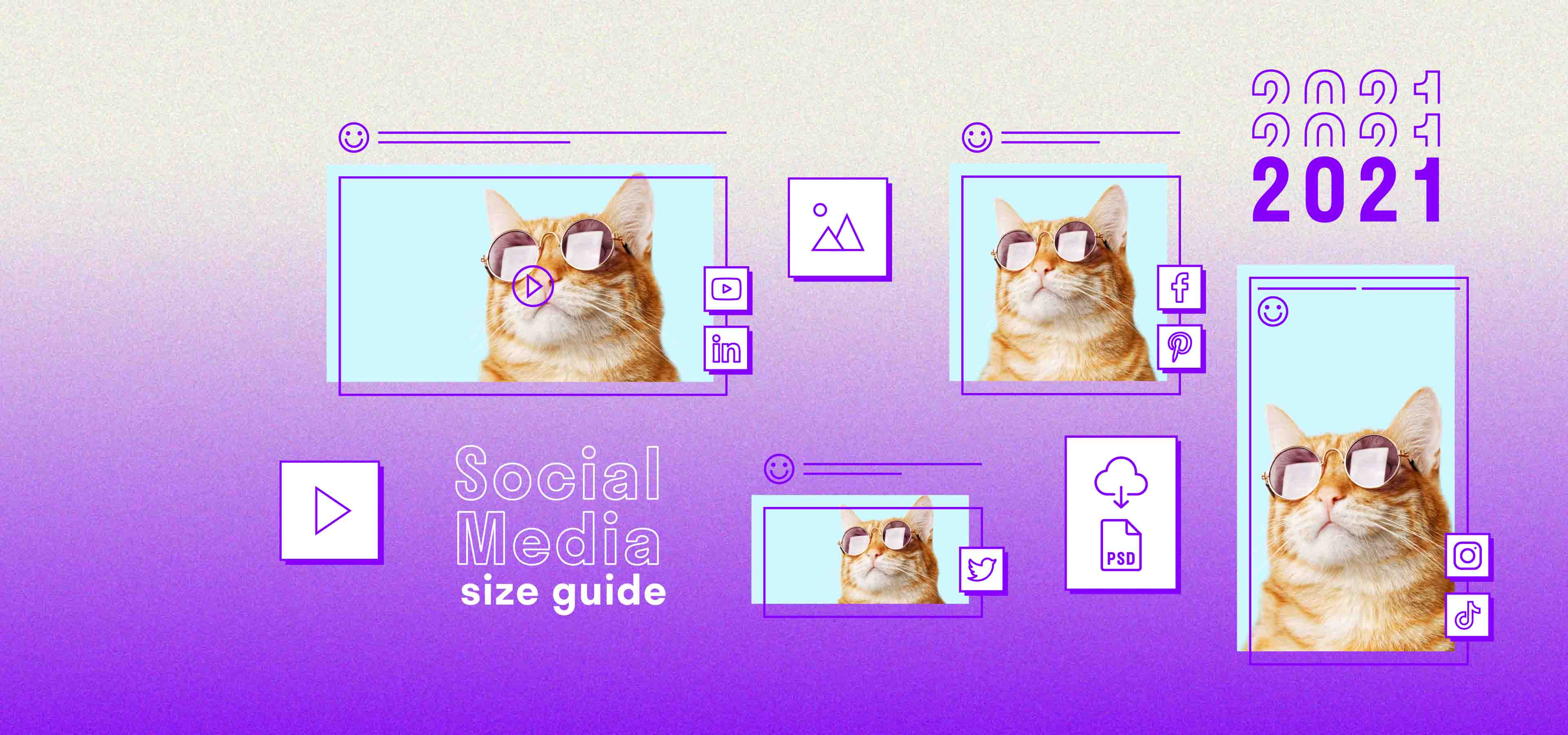 Social Media Image Sizes For 21 Free Psd Files And Cheat Sheets Falcon Io