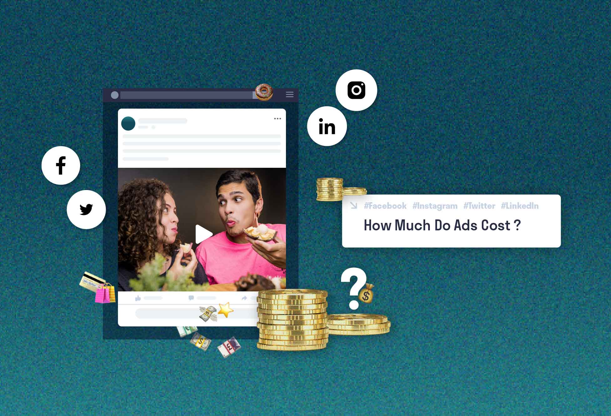 How Much Do Ads Cost on Facebook, Instagram, Twitter, and LinkedIn in 2021?