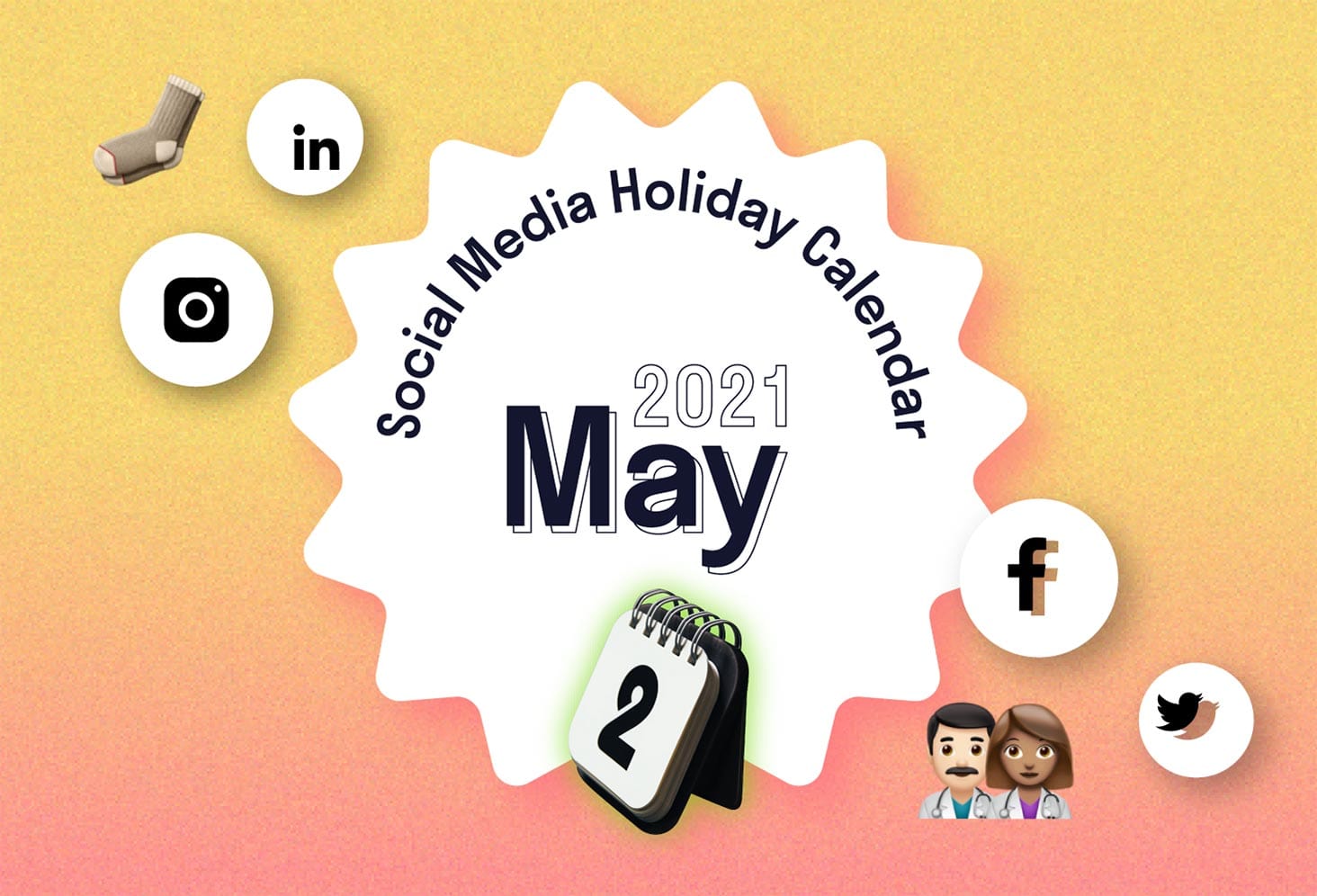 Hamburgers, Bikes, Star Wars, and More: The Complete May 2021 SoMe Holiday Calendar.