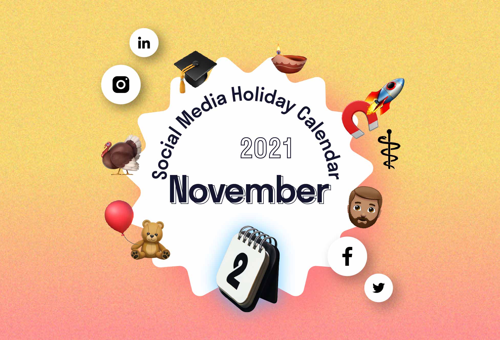 The Complete November 2021 Social Media Holiday Calendar.