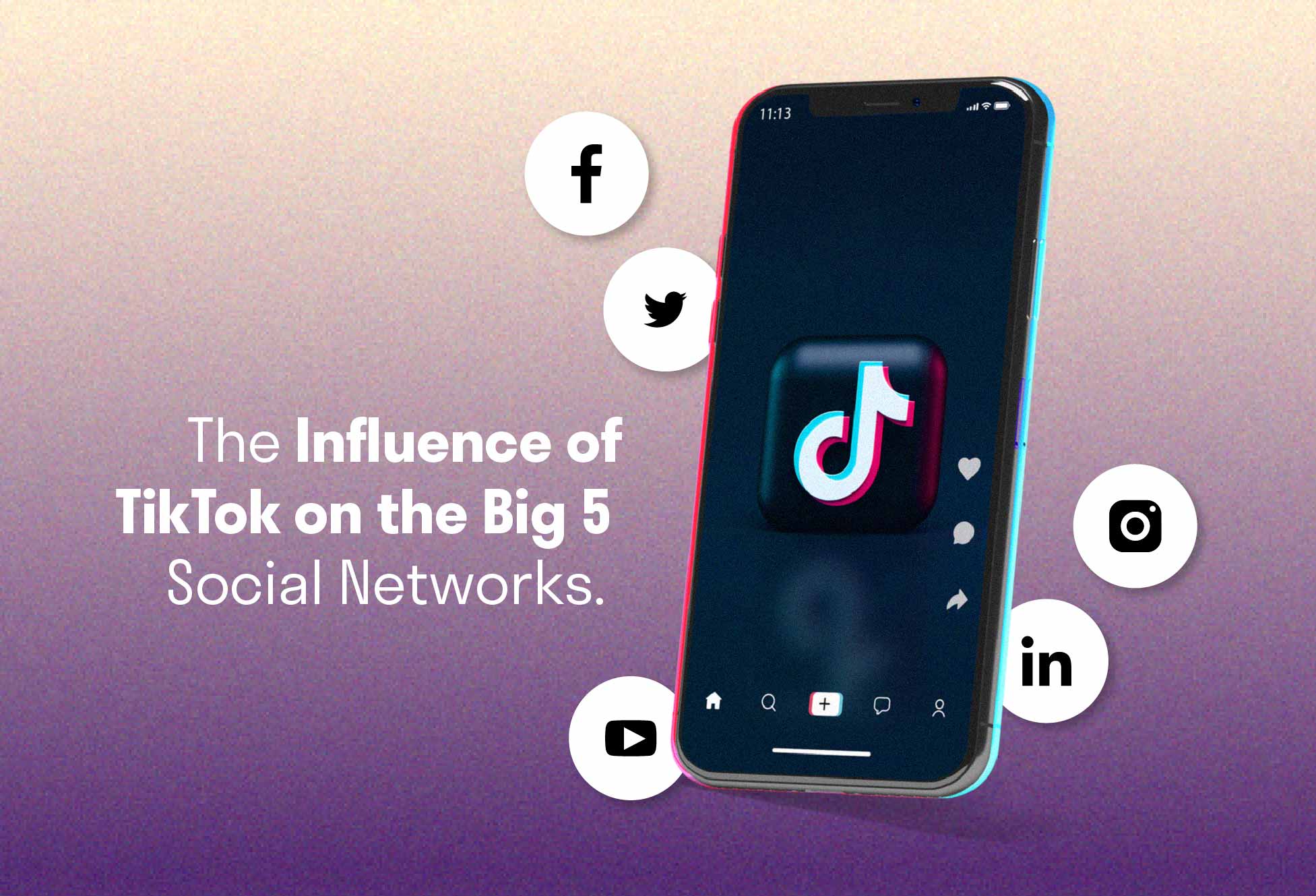 The Influence of TikTok on the Big 5 Social Networks.